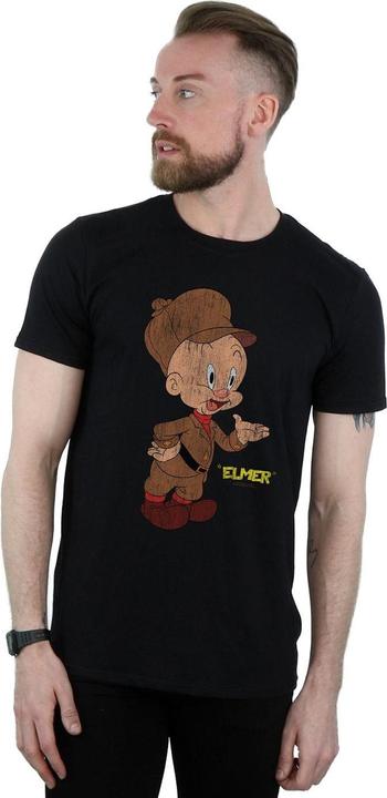 Immagine prodotto Looney Tunes Elmer Fudd Distressed Maglietta Uomo (4XL)