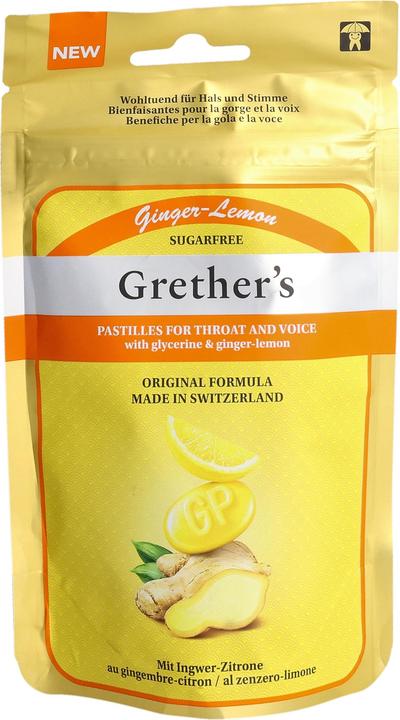 Actual product image Grethers Ginger Lemon Past o Z Btl 110g (1 Piece)