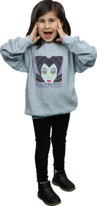 Immagine prodotto Disney Maleficent Cropped Head Felpa Ragazze (152, 158)