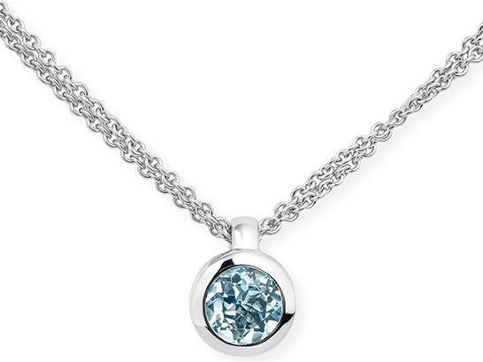 Breuning Anhänger - E.Aqua (585, - Gold)
