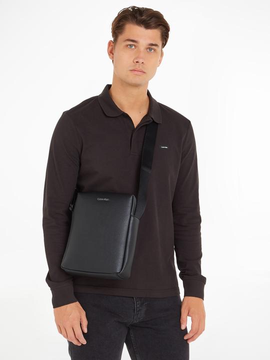 Actual product image Calvin Klein Shoulder Bag CK Must Reporter PF22 (49% POLYURETHANE, 51% RECYCLED POLYESTER)