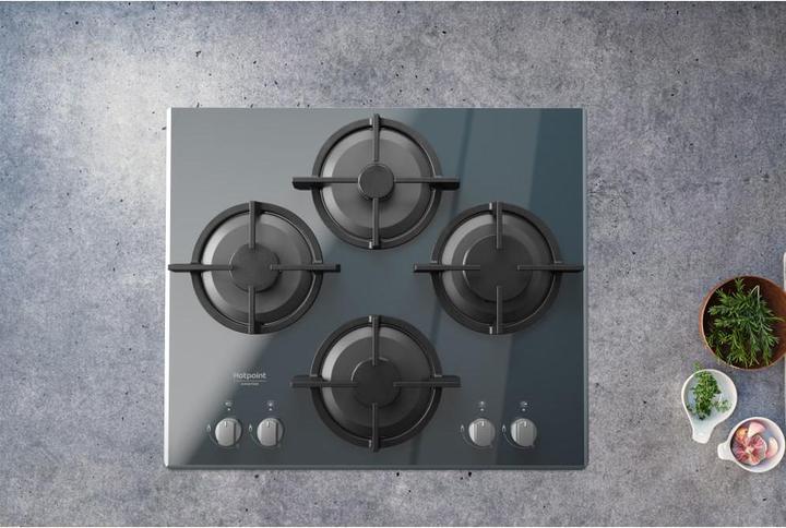 Produktbild Hotpoint HAGD 61S/ICE Integriert Gaskochfeld 4 Zone(n)