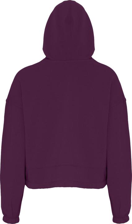 Actual product image Tri Dri Oversized hooded jumper in crop length (XS)