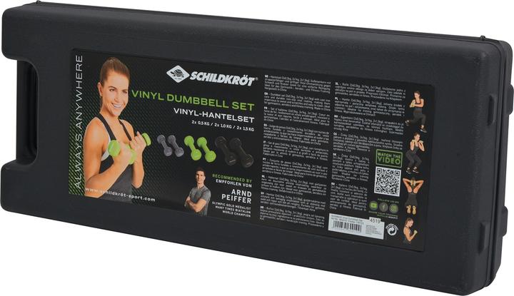 Produktbild Schildkröt Hantelset (2 x 1.5 kg, 2 x 0.5 kg, 2 x 1 kg)