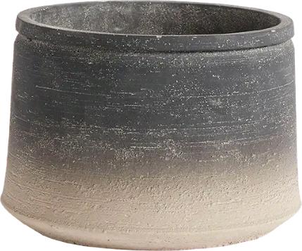 Image du produit Muubs Kanji Low Jar 21 cm - Black/Grey (9240000105)