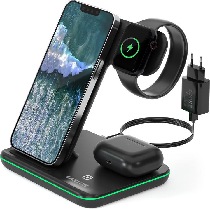 Actual product image Canyon Wireless Dock 3in1 (15 W)