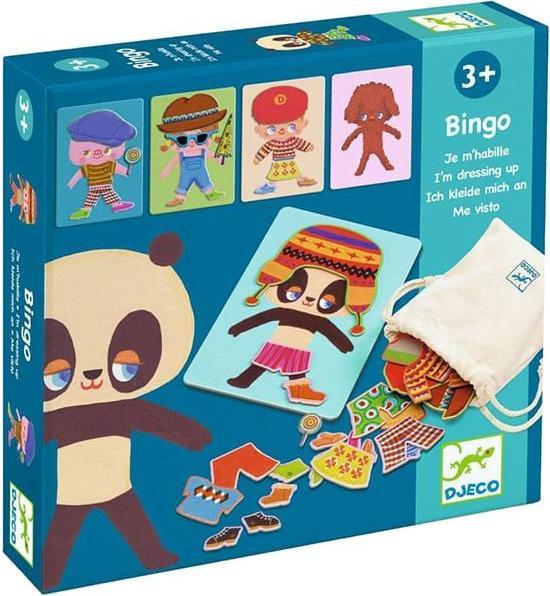 Actual product image Djeco Bingo I dress (Multilingual)
