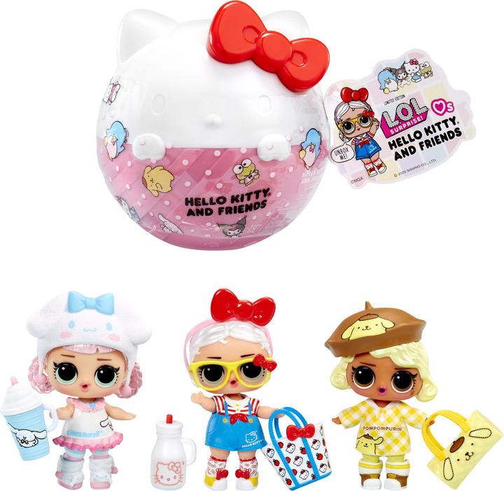 Produktbild MGA L.O.L. Surprise! Loves Hello Kitty & Friends Tots Core