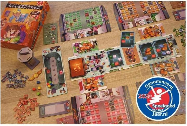 Actual product image Jumbo Overbooked (Dutch, German, French, English)