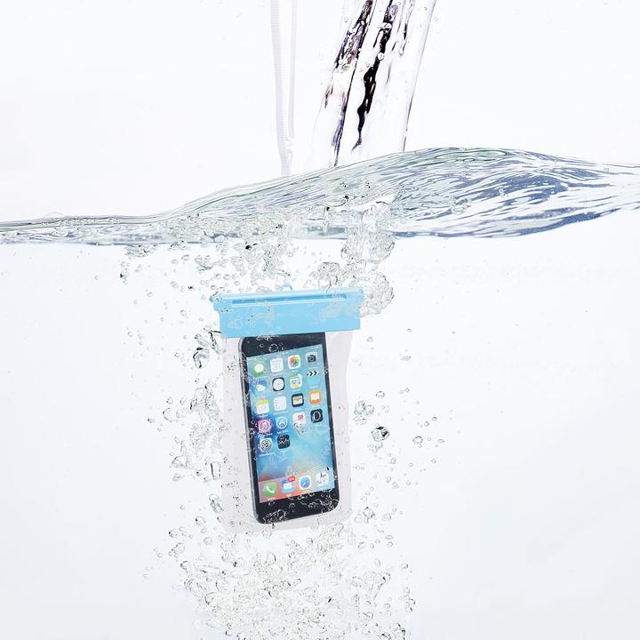 Immagine prodotto Somikon Custodia universale impermeabile per smartphone (Apple iPhone 4s, Sony Xperia Z5 Compact, Sony Xperia X Compact, Samsung Galaxy A3)