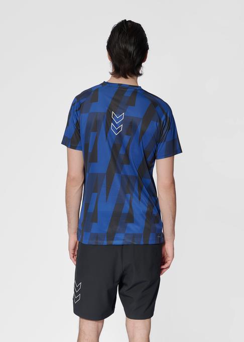Produktbild hummel Hmlcourt Aop Light Weight T-Shirt (L)