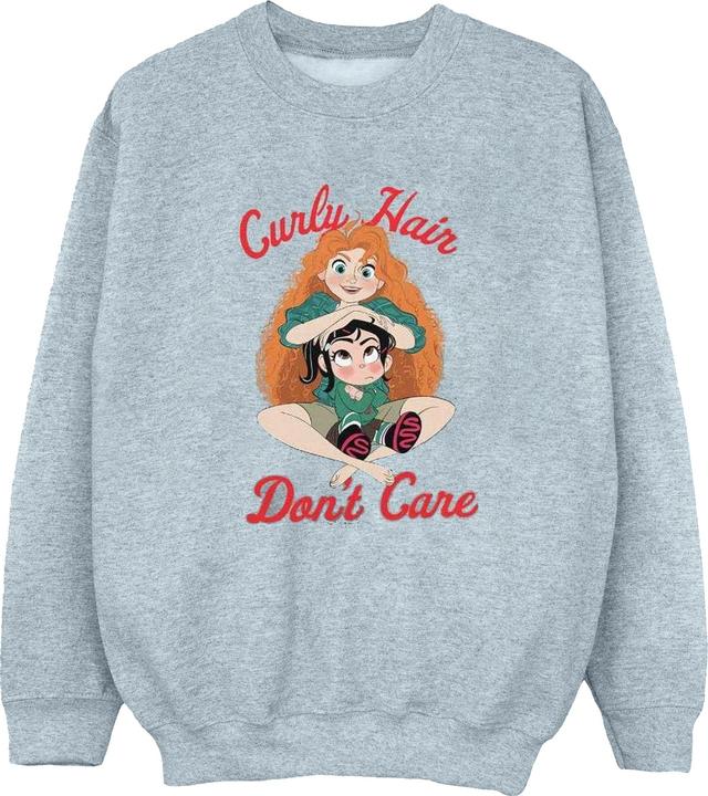 Disney Wreck It Ralph Merida And Vanellope Sweatshirt Mädchen (128)