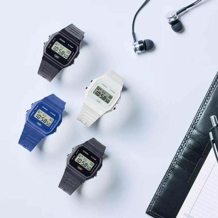 Actual product image Casio F-91WB-2A1EF (Digital watch, 33 mm)