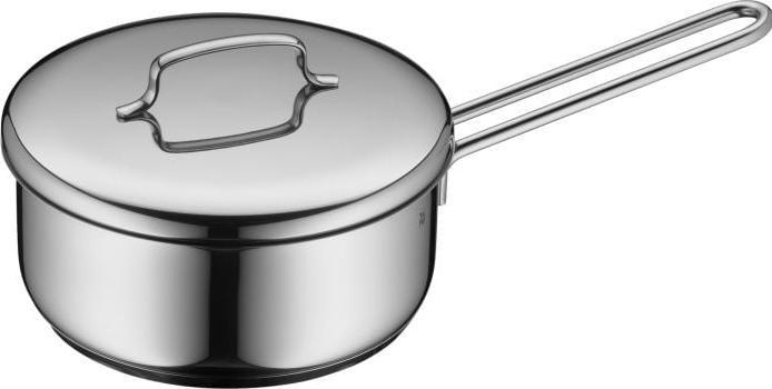 Produktbild WMF Stielkasserolle Topf klein 16cm Stieltopf Deckel Mini Induktion Edelstahl (16 cm, Kochtopf, Edelstahl)