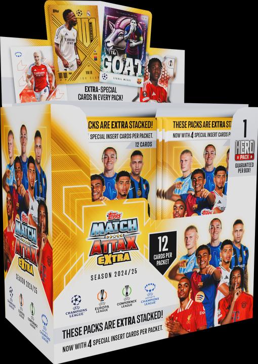 Produktbild Topps Match Attax Champions League EX 2025 (Englisch, Booster Display)