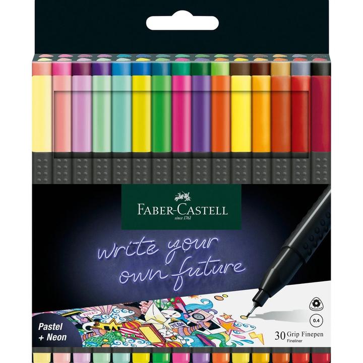 Actual product image Faber-Castell Grip (Assorted, 30 x)