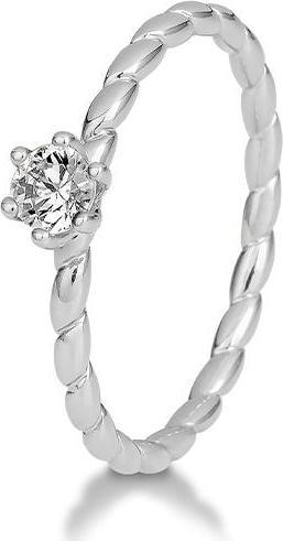 Produktbild Breuning Verlobungsring Twisted (49, 750/18 K Gold)