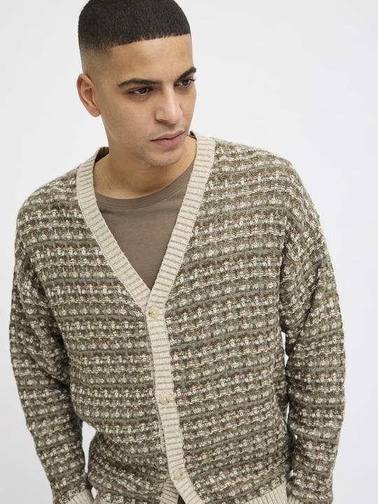 Produktbild Jack & Jones All Over Print Strickjacke Strickjacke (M)
