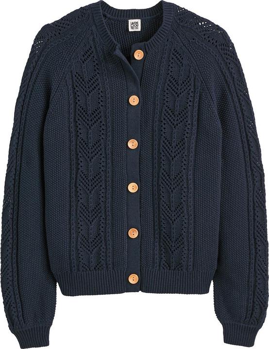 Actual product image La Redoute Collections Cardigan in pointelle knit (M)
