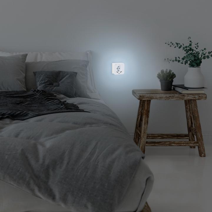Produktbild Hama 00223498 LED-Nachtlicht mit Bewegungsmelder LED Tageslichtweiss Weiss