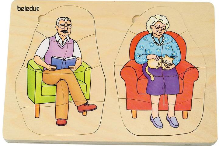 Actual product image Beleduc Grandma and grandpa (40 pieces)