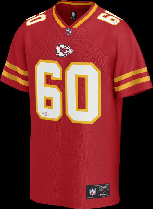 Actual product image Fanatics Kansas City Chiefs NFL Poly Mesh Supporters Jersey - XXL (XXL)