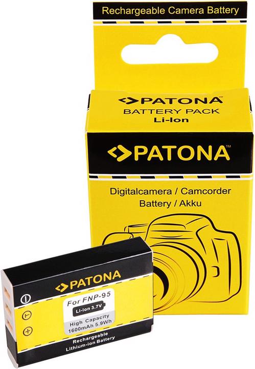 Actual product image Patona NP-95 (Camera battery)