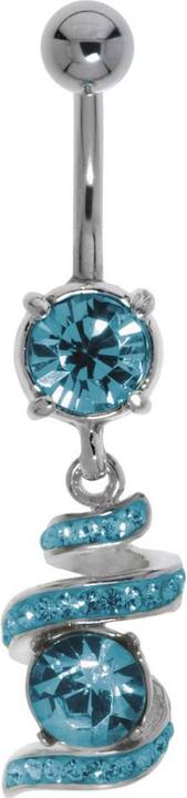 Produktbild Bijouteria Bauchpiercing (Edelstahl, Messing, Kristall)