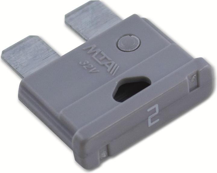 Produktbild MTA KFZ-Flachsicherung 340.020, Standard, 2 A, grau (2 A)
