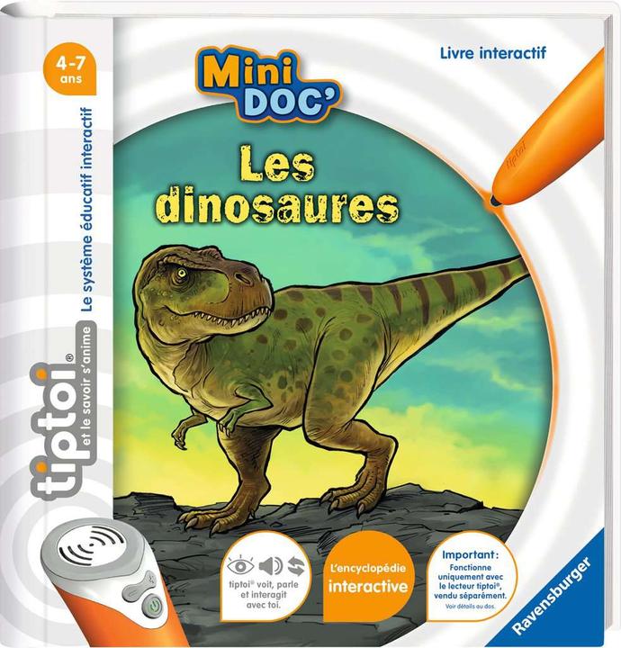 Produktbild tiptoi ® Mini Doc Les dinosaures (Französisch, Collectif, 2024)