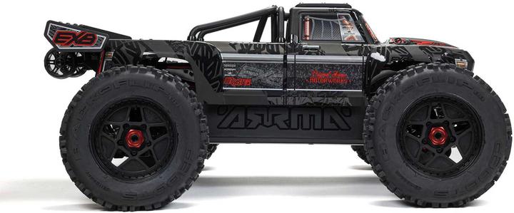 Actual product image Arrma St.Truck Outcast 8s 1:5 4wd Ep Rtr Black Brushless (RTR Ready-to-Run)