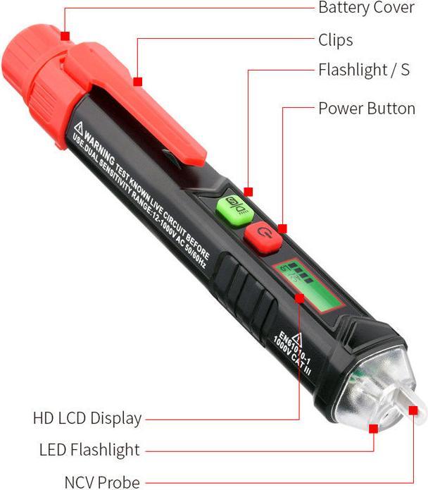 Produktbild Habotest Non-contact voltage and phase tester HT101