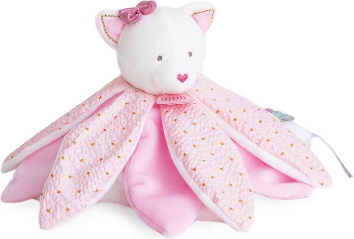 Produktbild Doudou et Compagnie Schmusetuch Traumfänger Katze Blüte