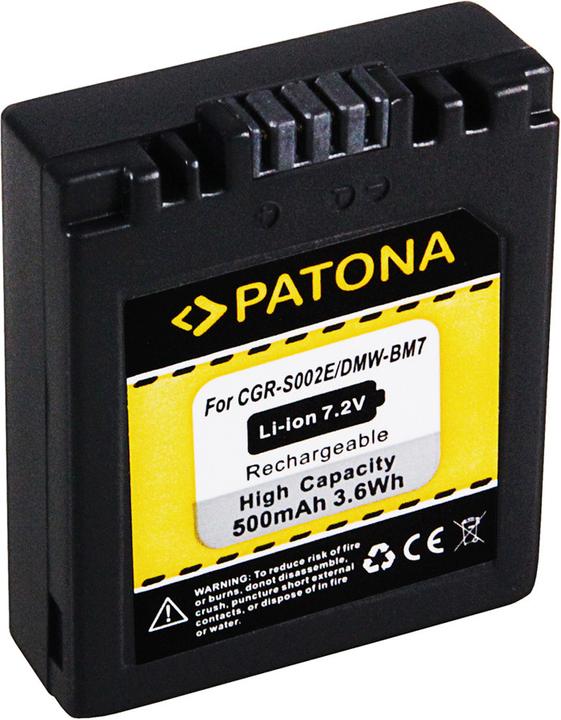 Produktbild Patona CGA-S002 (Kamera Akku)