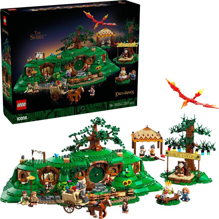 Produktbild LEGO Der Herr der Ringe: Das Auenland (10354, LEGO Icons, LEGO Seltene Sets)