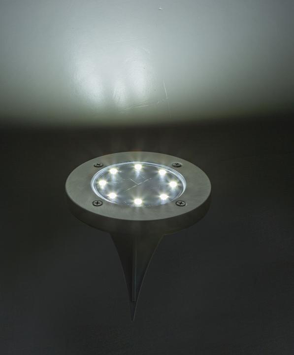 Immagine prodotto Globo Luce Solare In Acciaio Inox, 8xled (2 x)