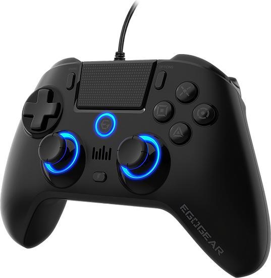 Immagine prodotto Egogear Controller SC10 cablato con audio nero PS4 (PS4)