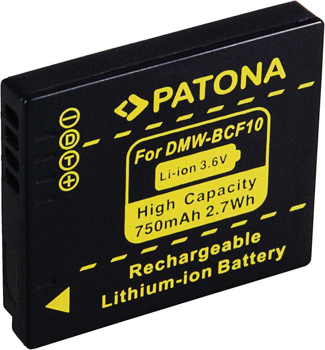 Produktbild Patona DMW-BCF10 (Kamera Akku)
