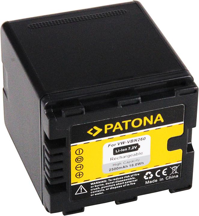 Actual product image Patona VW-VBN260 (Camera battery)