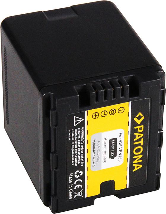 Actual product image Patona VW-VBN260 (Camera battery)