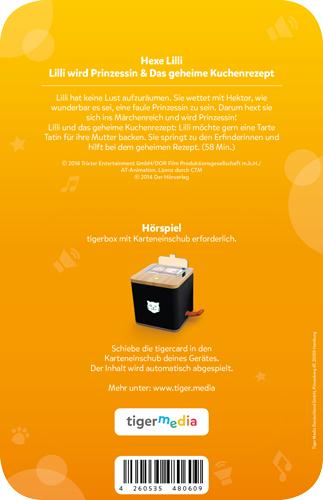Actual product image Tigermedia Tigercard witch Lilli: Lilli becomes princess The secret cake recipe (German)