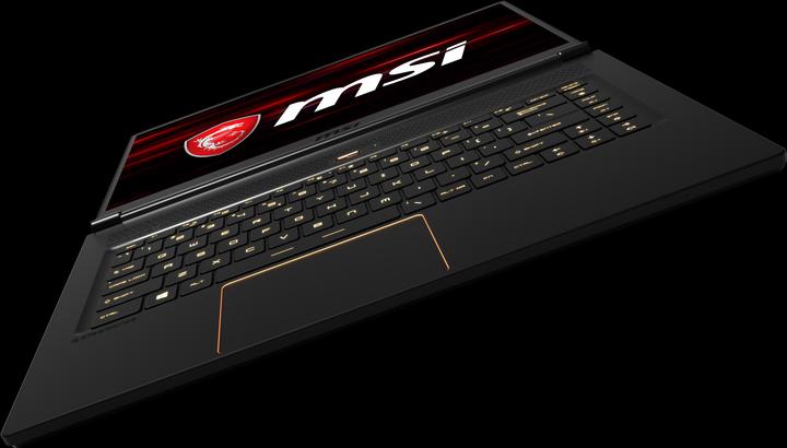 Actual product image MSI GS65 Stealth Thin - 512GB - GS65 8RF-078 (15.60", Intel Core i7-8750H, 16 GB, 512 GB, DE)