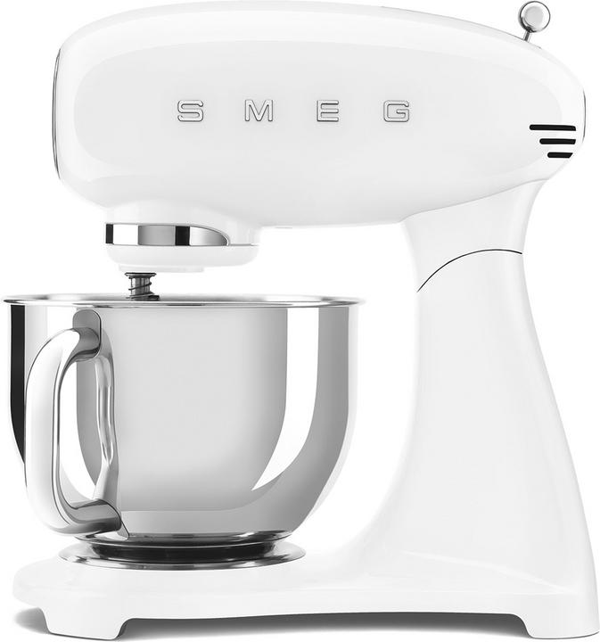 Immagine prodotto Smeg SMF03WHEU Mobiletto da cucina in stile anni '50, colore bianco pieno (800 W)