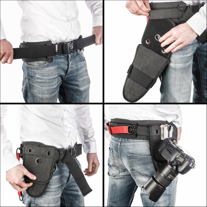 Actual product image Walimex pro camera hip belt with V-Dock Argus (Hip belt)