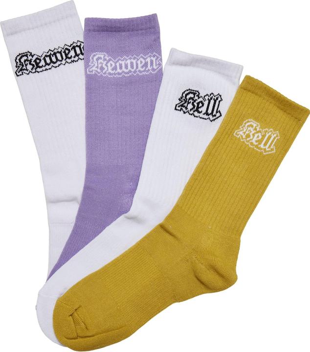 Immagine prodotto Mister Tee Calzini Hell Heaven 4-Pack (confezione da 4, 35 - 38)