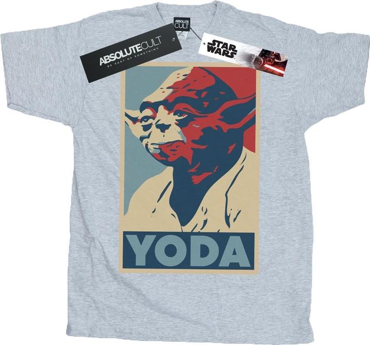 Star Wars Yoda Poster TShirt Mädchen (152, 158)