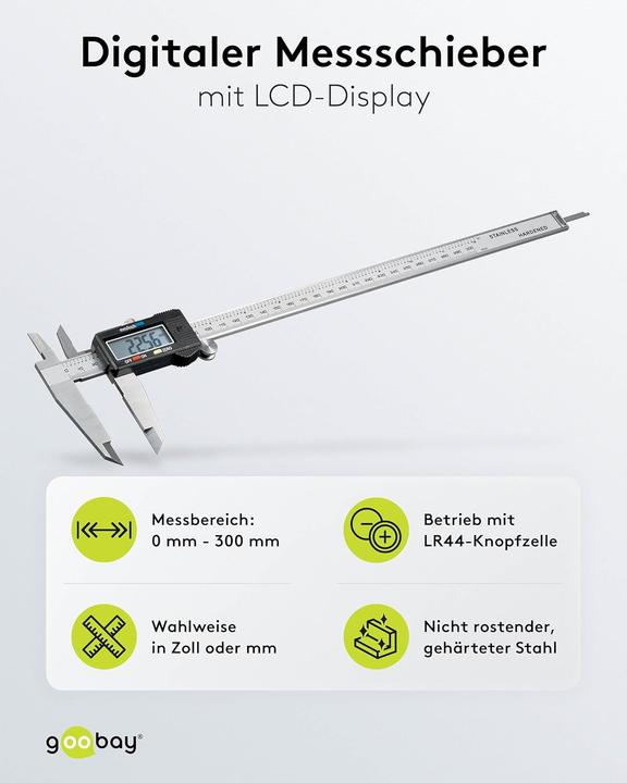 Actual product image Goobay Calipers (30 cm)