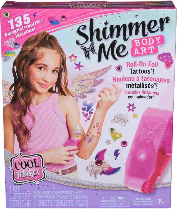 Spin Master CLM Shimmer Me Tattoo Studio