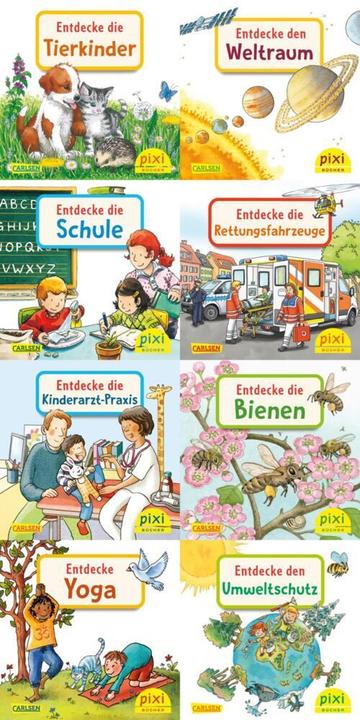 Produktbild Diverse:Pixi-8er-Set 291: Entdecke dein (Deutsch, Diverse, 2023)