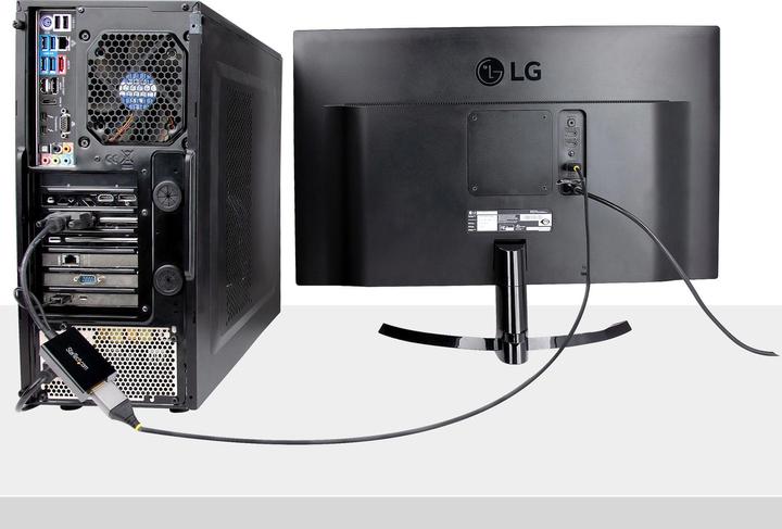 Actual product image StarTech Dvi To Displayport Adapter (DVI, 5.80 cm)